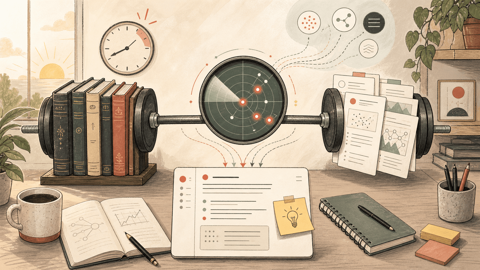 Barbell reading: daily paper radar