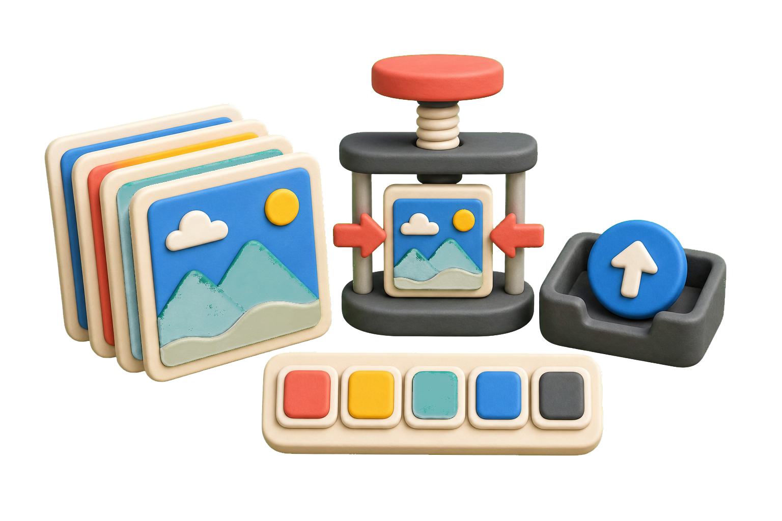 Compress JPG, PNG, WebP, GIF, AVIF and HEIC images with target size, quality and export notes.