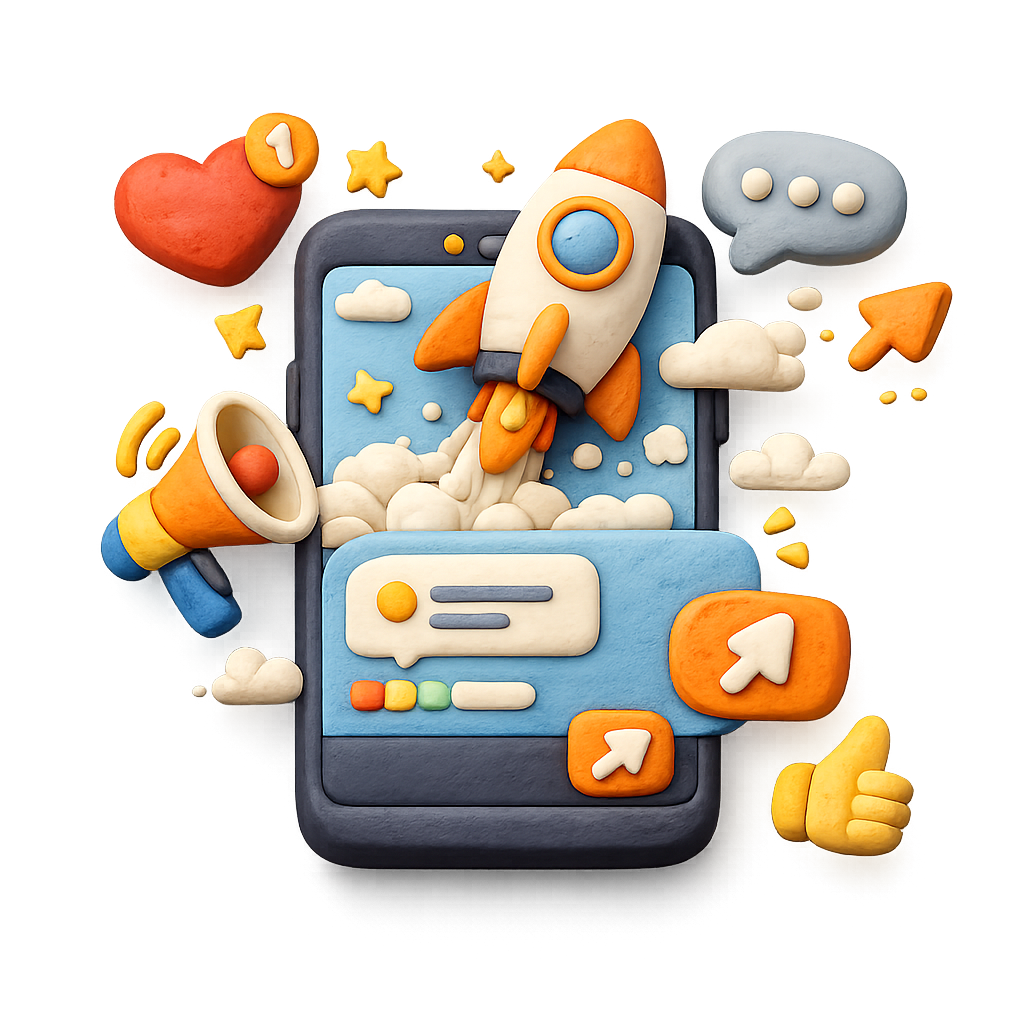 Document download illustration representing TXT and SRT-style TikTok transcript outputs.